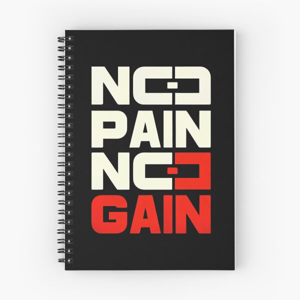 Item preview, No pain, no gain | cram red designed and sold by Weknes.