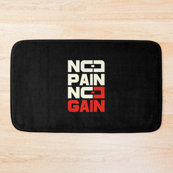 Item preview, No pain, no gain | cram red designed and sold by Weknes.