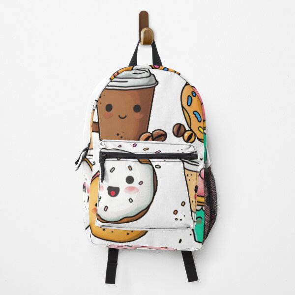 Item preview, Kawaii Coffee & Donuts: Expressive Characters designed and sold by PurpleMoss.