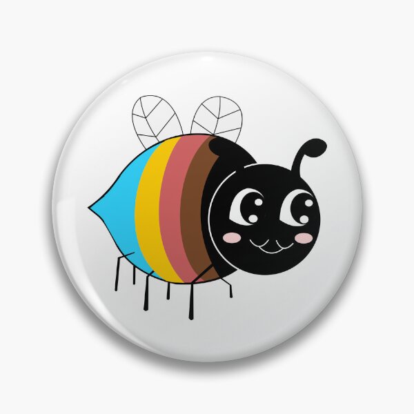Item preview, Bee Proud Polygender Pride Flag designed and sold by HarveyHandcraftsandDesigns.