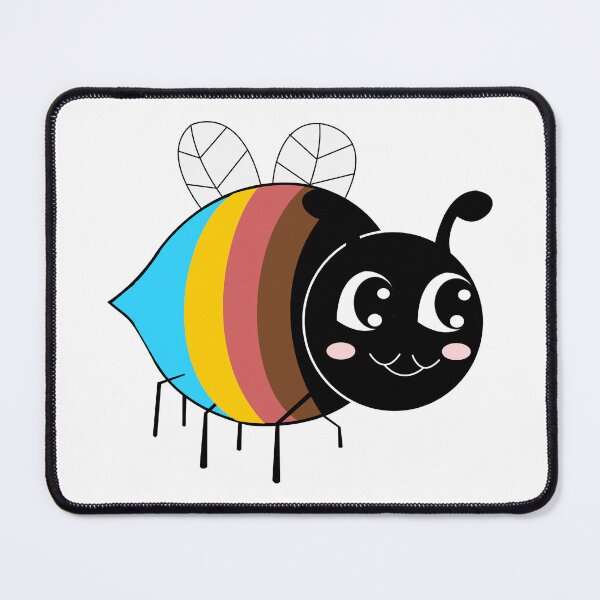 Item preview, Bee Proud Polygender Pride Flag designed and sold by HarveyHandcraftsandDesigns.