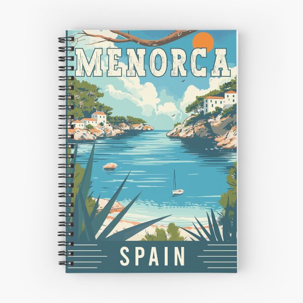 Item preview, Discover Serenity in Menorca - Spain Vintage Travel Art designed and sold by turtlestart.