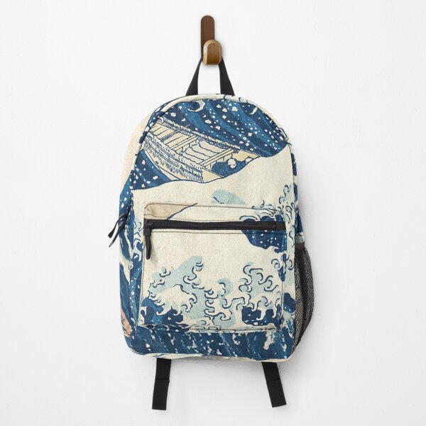 Item preview, The Great Wave off Kanagawa Art Print designed and sold by thaneydesign.