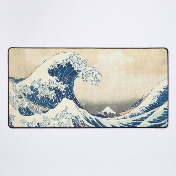Item preview, The Great Wave off Kanagawa Art Print designed and sold by thaneydesign.