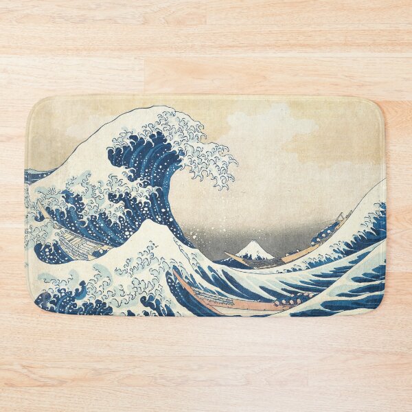 Item preview, The Great Wave off Kanagawa Art Print designed and sold by thaneydesign.
