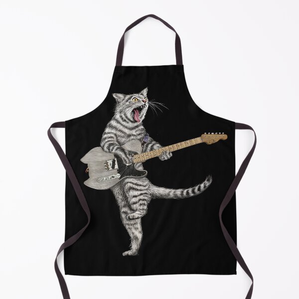 Item preview, Buskers the Electric Guitar Cat designed and sold by oz10.