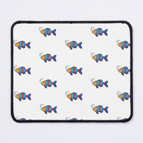 Item preview, Colourful Fish Icon (Whimsical Animals) designed and sold by LeftImpressed.