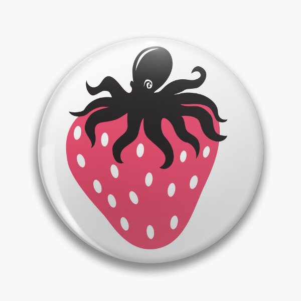 Item preview, Squid, strawberry designed and sold by Tonsala.