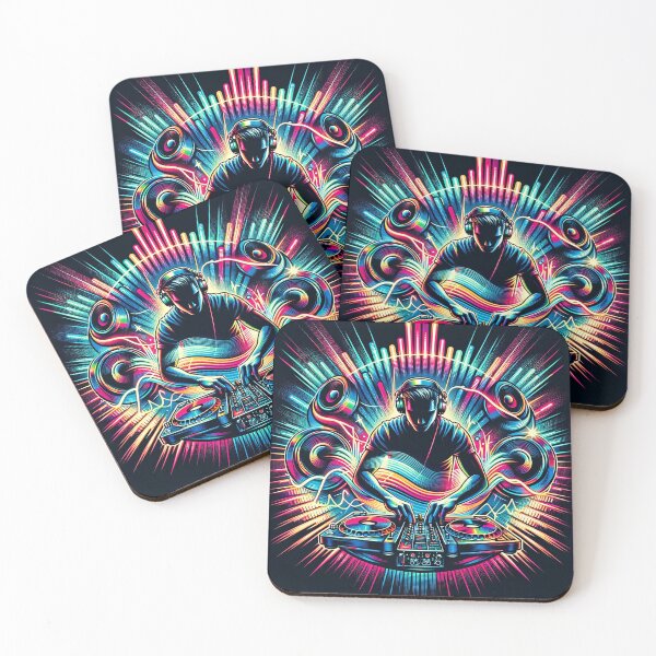 Item preview, Colourful DJ of sound designed and sold by SigritG.