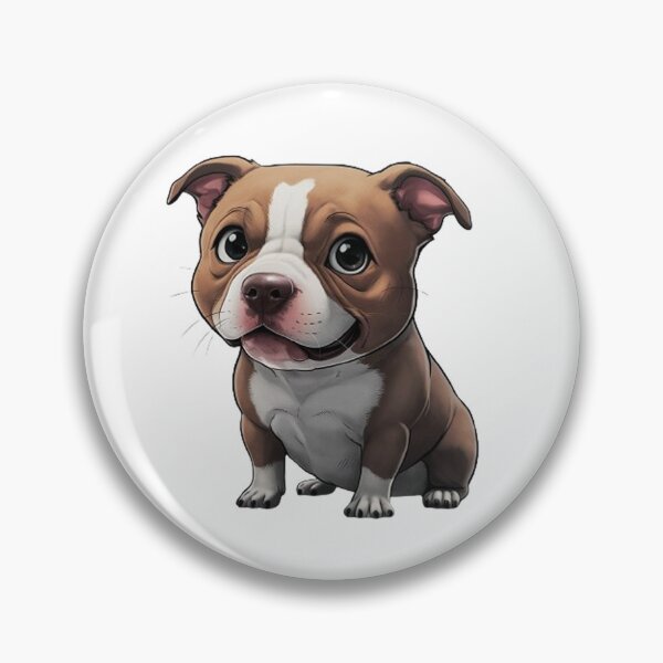 Item preview, Brown Pitbull Puppy designed and sold by SellingWSarah17.