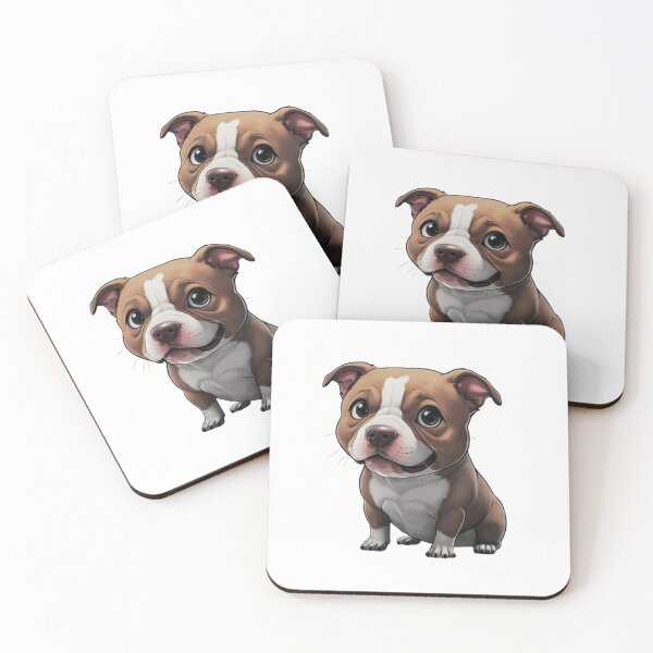 Item preview, Brown Pitbull Puppy designed and sold by SellingWSarah17.