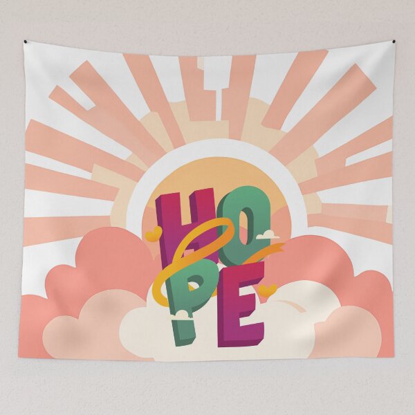 Item preview, Hope abstract emotion design designed and sold by Yeyishop.