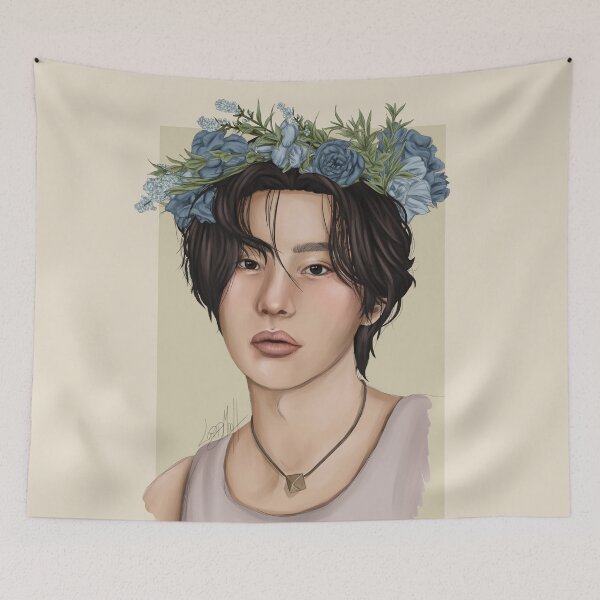 Item preview, Flowercrown Min Yoongi BTS designed and sold by lordmooh.