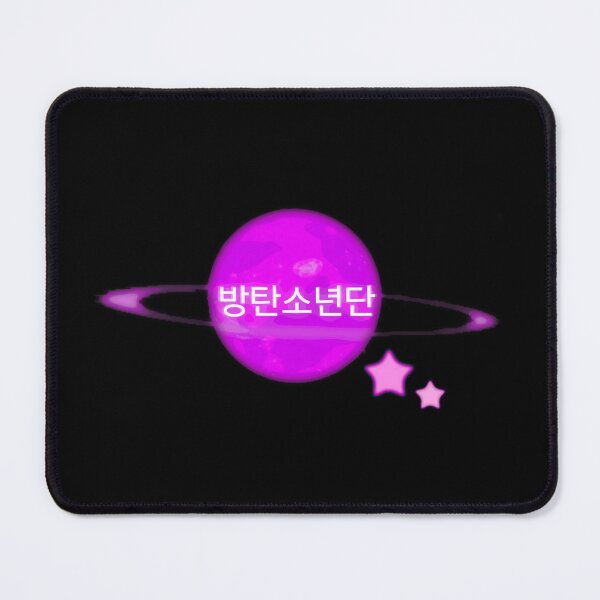 Item preview, Bts Korean Letters Purple Planet designed and sold by UniDreams.