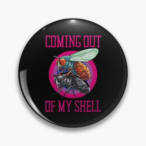 Item preview, Cicadas Summer, Coming Out Of My Shell, Best Gift for Cicada Brood Enthusiast LGBTQ Bisexual Flag Colors designed and sold by Savchuk-Vova.