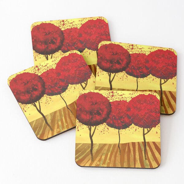 Item preview, Red Trees designed and sold by Andrew  Hitchen.