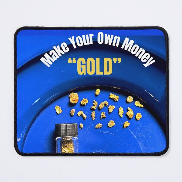 Item preview, "Golden Dreams: Capturing the Art of Gold Panning" designed and sold by Mrpalaad.