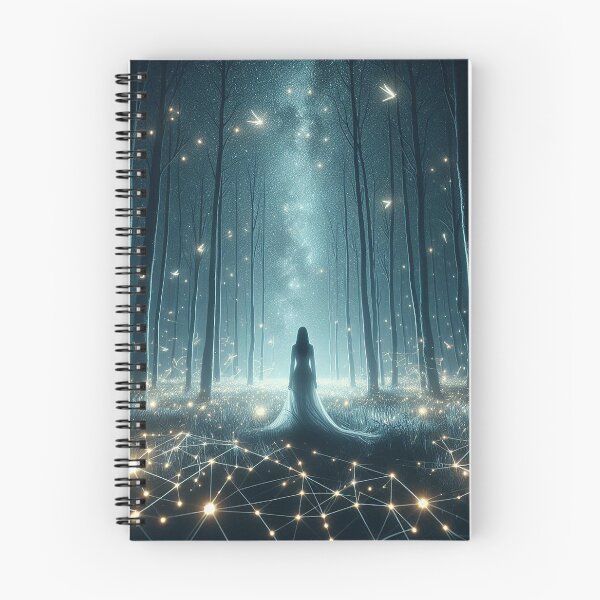 Item preview, Starlights in the enchanted forest designed and sold by Cerberus-Art.