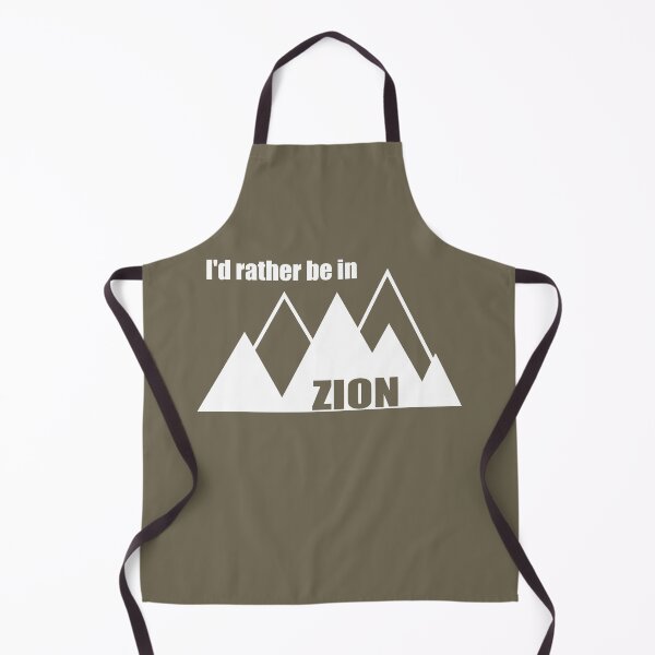 Item preview, I'd Rather Be In Zion National Park Utah Mountain designed and sold by Esskay Designs.