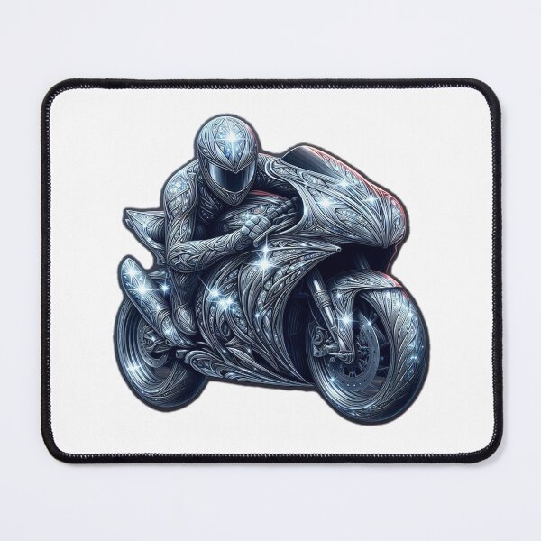 Item preview, Futuristic Motorbike Cyborg designed and sold by PWoolley.