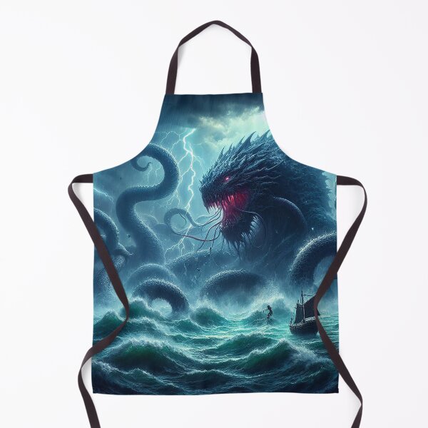 Item preview, Storm of the sea monster designed and sold by Cerberus-Art.