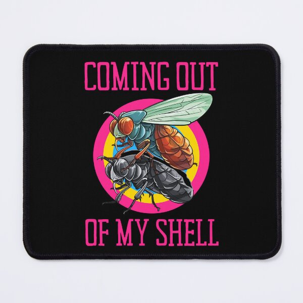 Item preview, Cicadas Summer, Coming Out Of My Shell, Best Gift for Cicada Brood Enthusiast LGBTQ Pansexual Flag Colors designed and sold by Savchuk-Vova.