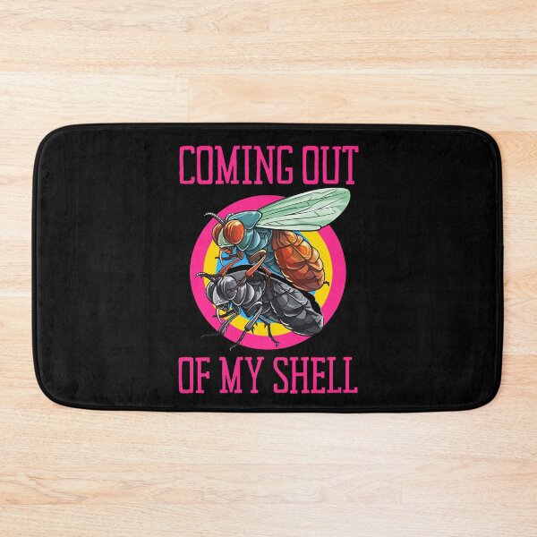 Item preview, Cicadas Summer, Coming Out Of My Shell, Best Gift for Cicada Brood Enthusiast LGBTQ Pansexual Flag Colors designed and sold by Savchuk-Vova.