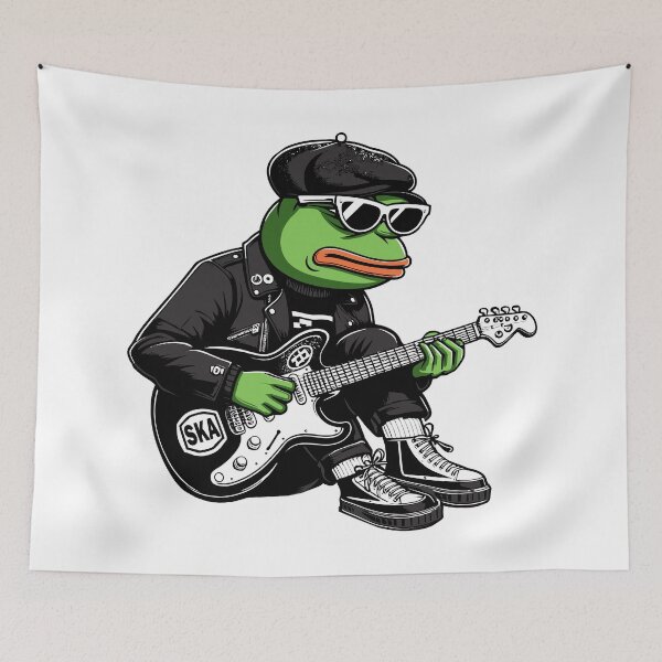 Item preview, Ska Man Pepe The Frog designed and sold by catherbradley.