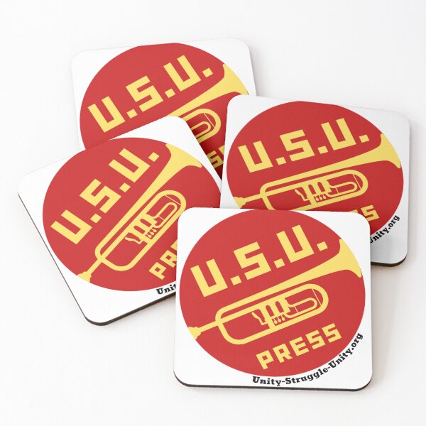 Item preview, Red Clarion Press Sticker designed and sold by USUPress.