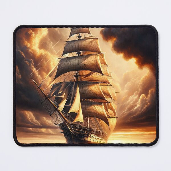 Item preview, Storm-tossed seafaring designed and sold by Cerberus-Art.