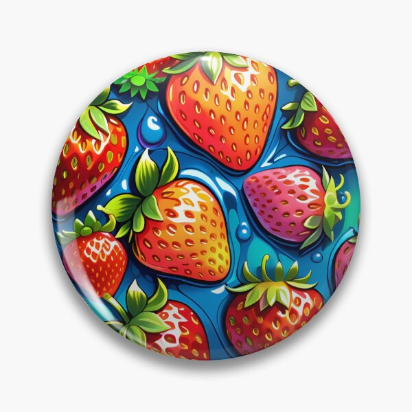 Item preview, Sweet Delicious Strawberry Fruit Pattern designed and sold by TheArtOfPat.