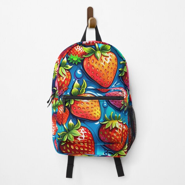 Item preview, Sweet Delicious Strawberry Fruit Pattern designed and sold by TheArtOfPat.