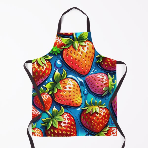 Item preview, Sweet Delicious Strawberry Fruit Pattern designed and sold by TheArtOfPat.