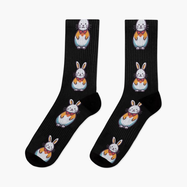 Item preview, Round Bunny (Whimsical Animals) designed and sold by LeftImpressed.