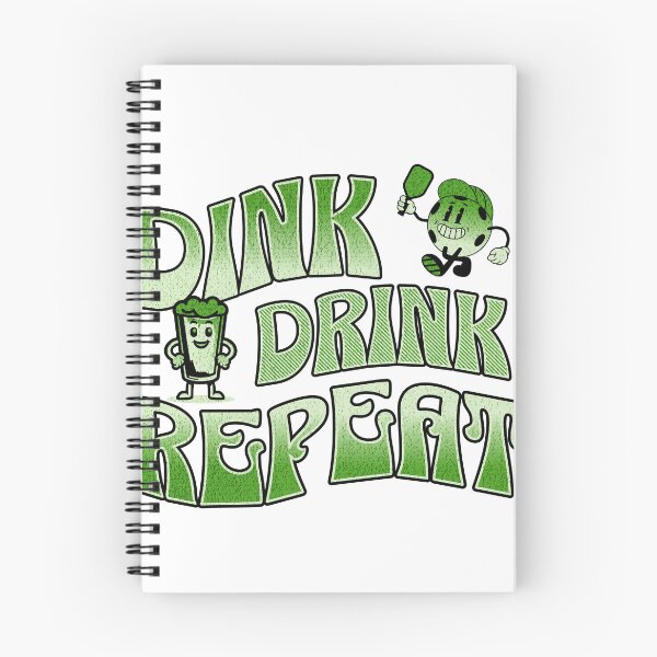 Item preview, Dink Drink Repeat Pickleball Shirt designed and sold by TailgatingJawns.