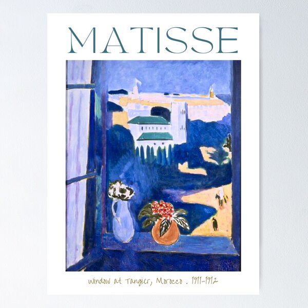 Item preview, Henri Matisse - Window at Tangier, Morocco 1911-1912 HD  designed and sold by Arwen-Art.