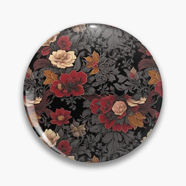Item preview, Night Garden Floral Pattern designed and sold by AsreArt.