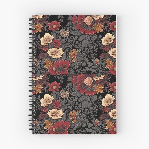 Item preview, Night Garden Floral Pattern designed and sold by AsreArt.
