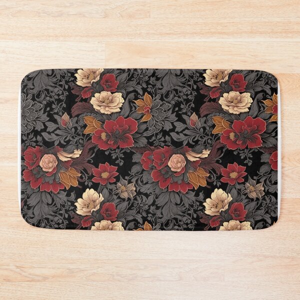 Item preview, Night Garden Floral Pattern designed and sold by AsreArt.