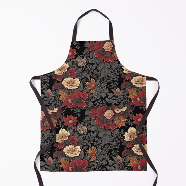 Item preview, Night Garden Floral Pattern designed and sold by AsreArt.