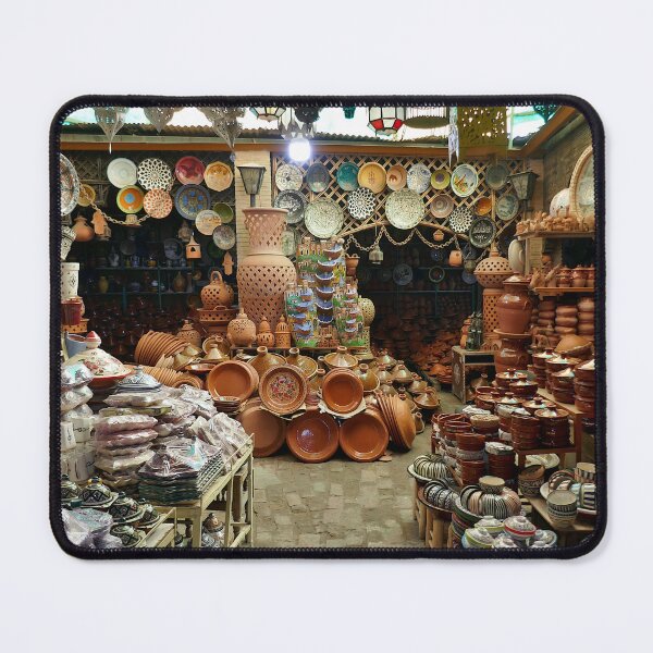 Item preview, Pottery shop, Taroudant, Morocco 1 designed and sold by paulboizot.