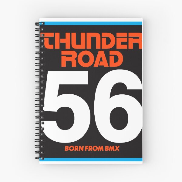 Item preview, Thunder Road Born From BMX Numberplate designed and sold by Wilcox Wheels.