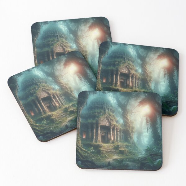 Item preview, Hidden Temple in the Cloud Forest designed and sold by Cerberus-Art.