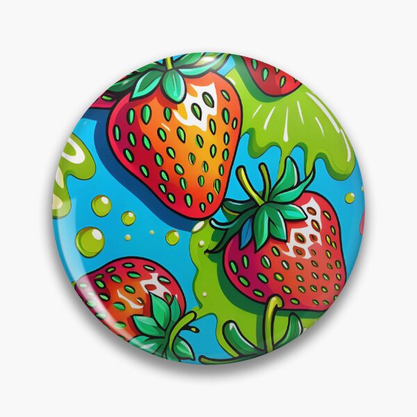 Item preview, Sweet Delicious Strawberry Fruit Pattern designed and sold by TheArtOfPat.