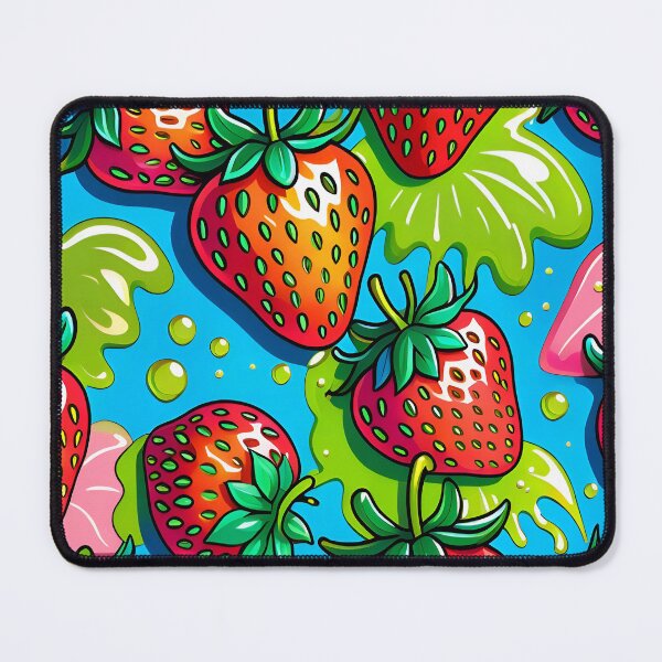 Item preview, Sweet Delicious Strawberry Fruit Pattern designed and sold by TheArtOfPat.