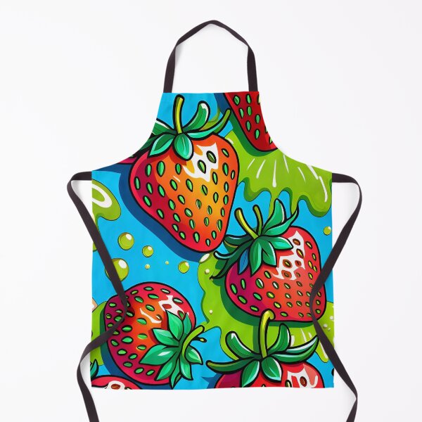 Item preview, Sweet Delicious Strawberry Fruit Pattern designed and sold by TheArtOfPat.