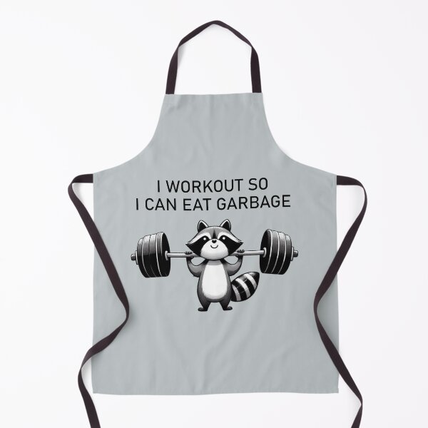 Item preview, I WORKOUT SO I CAN EAT GARBAGE designed and sold by La-Nuna.