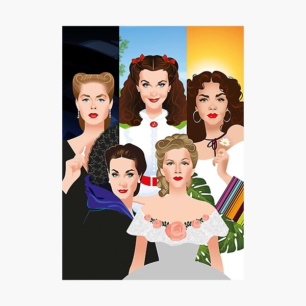 Item preview, David O. Selznick designed and sold by AleMogolloArt.