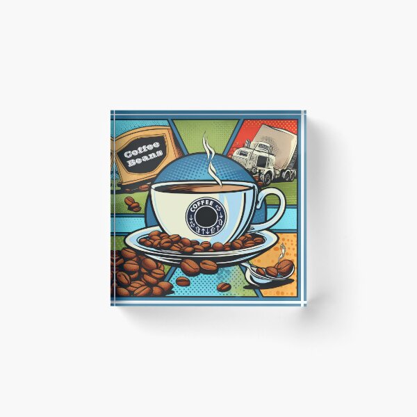 Item preview, Coffee Break - Pop Art Print  designed and sold by ivyyswan.