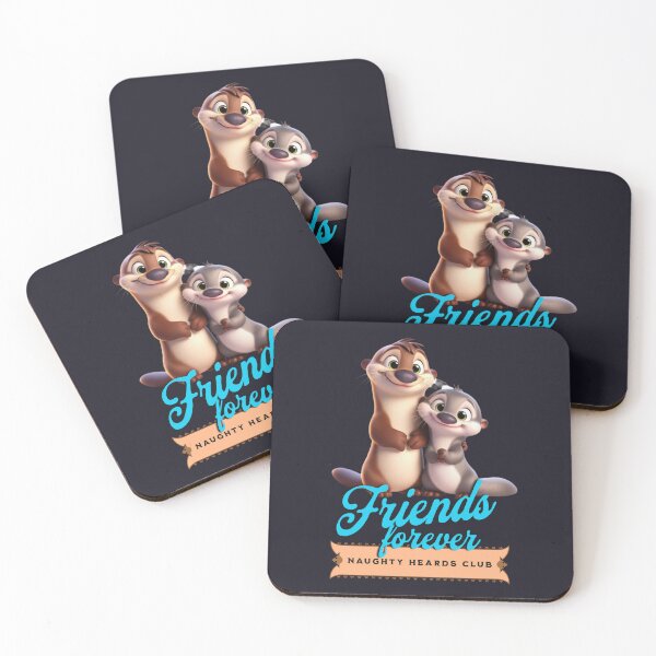 Item preview, Friends forever. Two friendly otters. designed and sold by I-love-music.